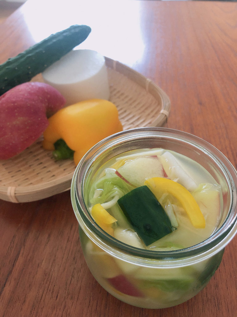 お野菜いっぱいの水キムチ