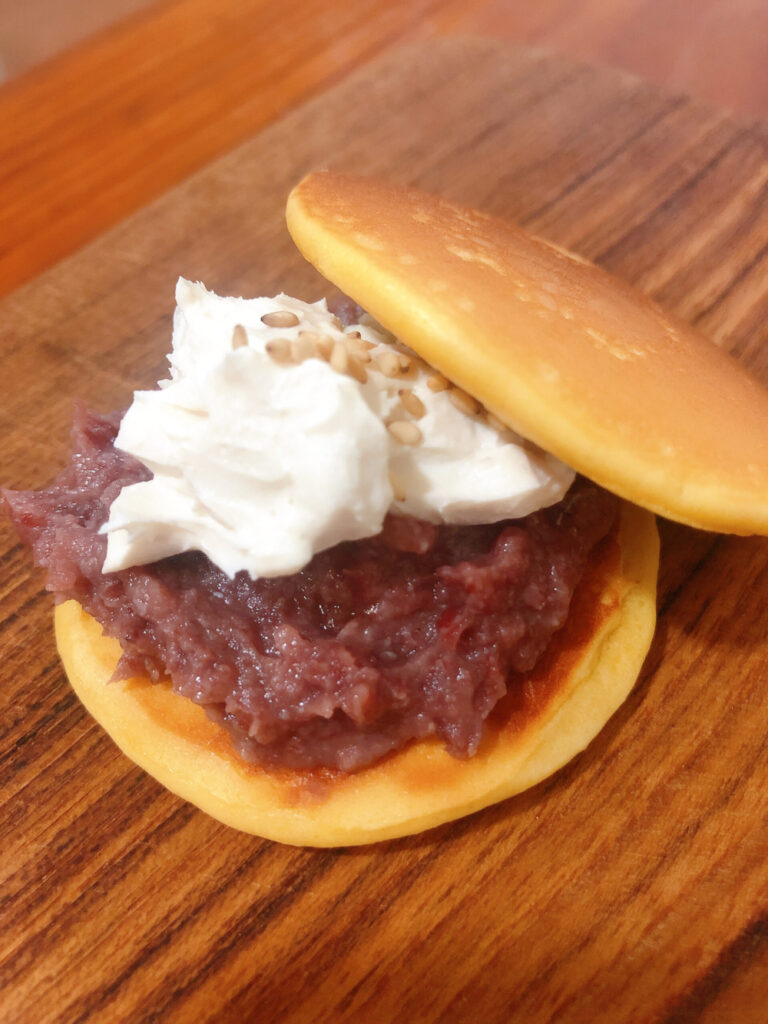 発酵あんこで作ったどら焼き