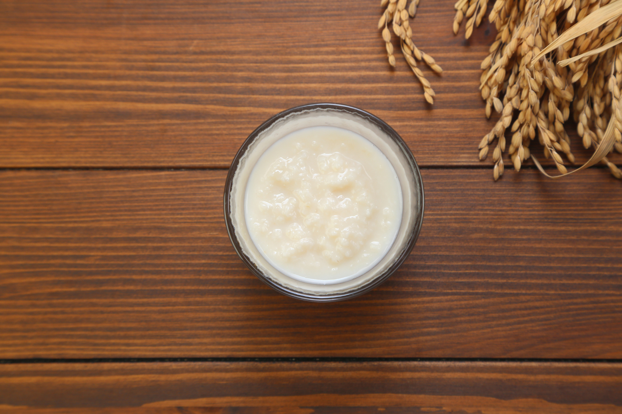 米麹で作る甘酒