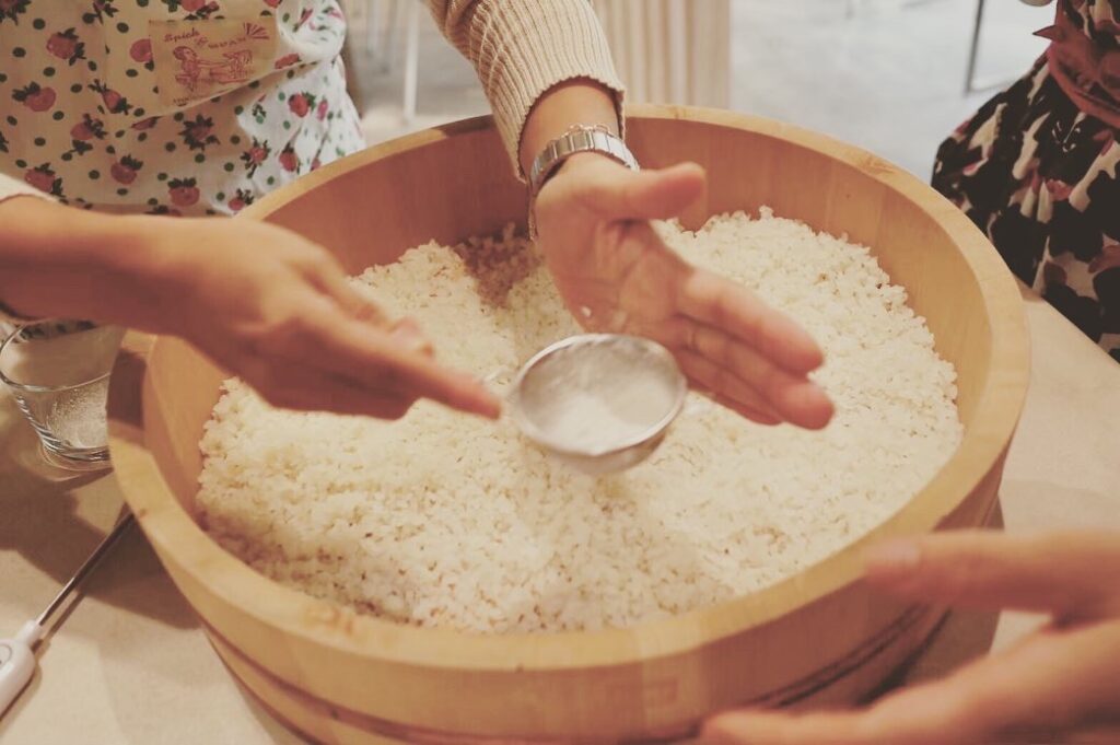米麹を手作りする